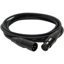 Digiflex HXX 50' professional XLR microphone cable with Neutrik REAN connectors and gold contacts