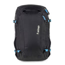 F-Stop Kashmir 30L ultra-light camera backpack with adjustable support and aluminum frame in black