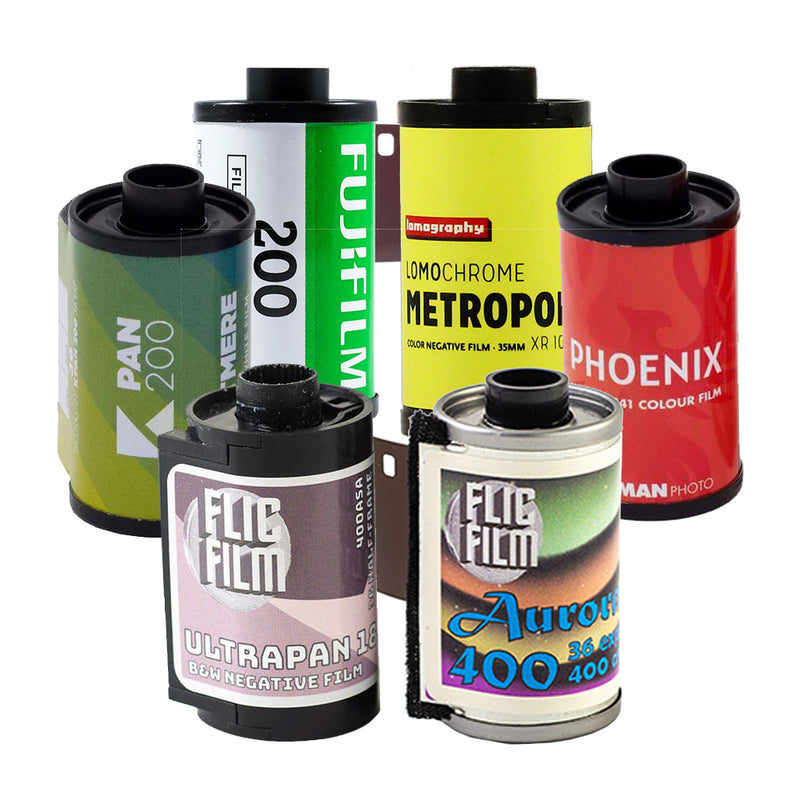Lot De 4 Pellicules 35mm Lomography - Couleur - 36 Poses - Date 09/2023