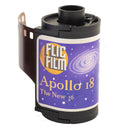 Flic Film Apollo 18 400 speed 35mm color film roll with 36 exposures and warm tones for half-frame cameras