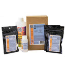 Flic Film Elementary Black & White Developing Kit with developer, fixer, wetting agent, and instructions in 1-litre size for 20 rolls