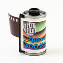 Flic Film Aurora 400 35mm color negative film roll with DX coding and 400 ISO speed