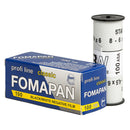 Foma Fomapan Classic 100 black and white negative 120 roll film with fine grain and high resolution