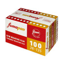 Foma Fomapan Retro 100 black and white 35mm film roll with fine grain and high resolution