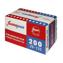 Foma Fomapan Retro 200 35mm film roll packaging with vintage design