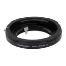 Black lens adapter ring with 'Fotodiox PRO' branding on a white background