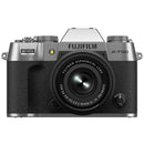 FUJIFILM X-T50 digital camera with XC15-45mm lens and film simulation dial