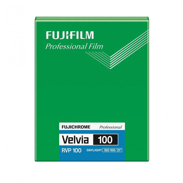 フィルムカメラ FUJIFILM FUJICHROME Velvia 100F 4x5 Fujifilm-Velvia-100-