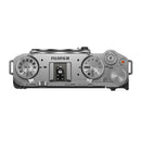 Top view of FUJIFILM X-M5 Body digital camera showing control dials and buttons