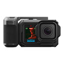 GoPro Mission 1 Pro with Grip on a white background