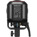 Godox AD600Pro II professional studio flash head with battery pack and adjustable mounting bracket