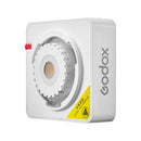 Godox ML100R LED light kit with compact design and versatile accessories for outdoor filming and vibrant color control
