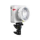 Godox ML100R LED light kit with full-color adjustable lighting and portable accessories for outdoor shoots