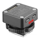 Godox X5 wireless transmitter mounted on Leica camera hotshoe
