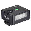 Godox iM30 Compact Flash with adjustable power levels and pocket-size design for natural lighting on-camera use