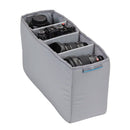 Gura Gear Wide Insert for 16" Chobe with DSLR camera and lenses organizer