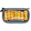 Gura Gear Et Cetera Case 1L clear electronic accessory pouch with foam protection and YKK zipper.