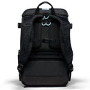Gura Gear Kiboko City black camera backpack with padded straps and magnetic side pockets back view
