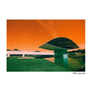 Harman Switch Azure creative color film with surreal hues of blue strawberries and pink skies