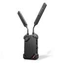 Hollyland Cosmo C2 wireless video transmitter with dual antennas and compact design for low latency, long-range streaming.