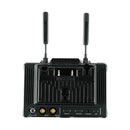 Hollyland G-Mount Battery Plate on Pyro 7 transceiver monitor for extended power and G-Mount battery compatibility