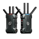 The Hollyland Pyro Ultra transmitter and receiver on a white background