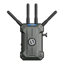 Hollyland Pyro Ultra receiver with antennas on a white background
