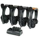 Hollyland Solidcom SE 4S wireless headsets with charging base, noise-canceling, waterproof communication system for teams