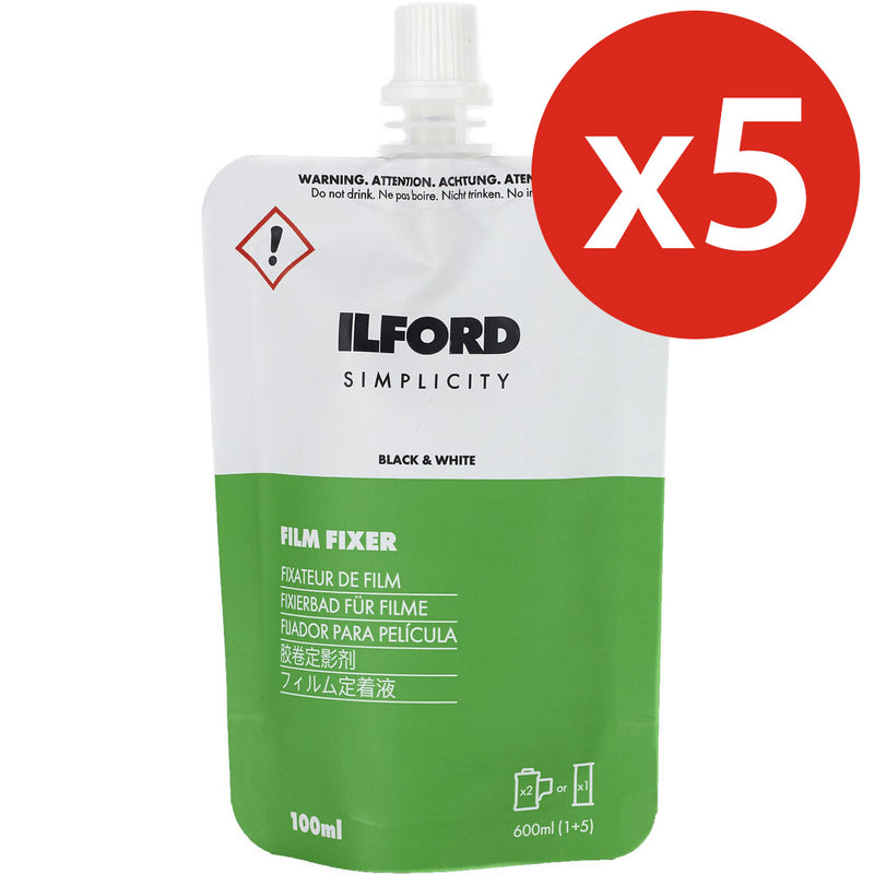 Ilford Simplicity Fixer - 5 Pack