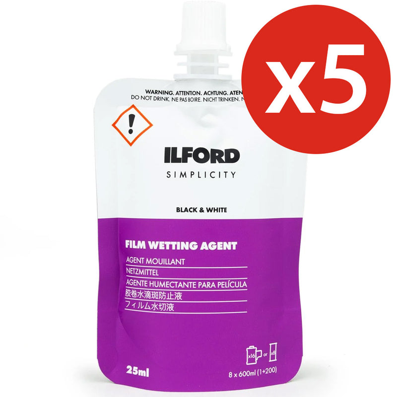 Ilford Simplicity Wetting Agent - 5 Pack