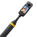 Insta360 Extended Edition selfie stick with carbon fiber body and adjustable 3m length for creative aerial shots