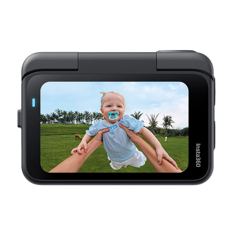 Insta360 Go Ultra compact action camera with 4K60fps, FlowState Stabilization, magnetic mounting, waterproof design, and AI-powered editing features