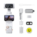 Insta360 Luna Ultra Creator Combo in white with box contents