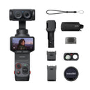 Insta360 Luna Ultra Creator Combo in black with box contents