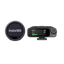 Insta360 Mic Pro with customizable E-ink display and 3-mic array for advanced AI noise canceling and seamless multi-device audio recording