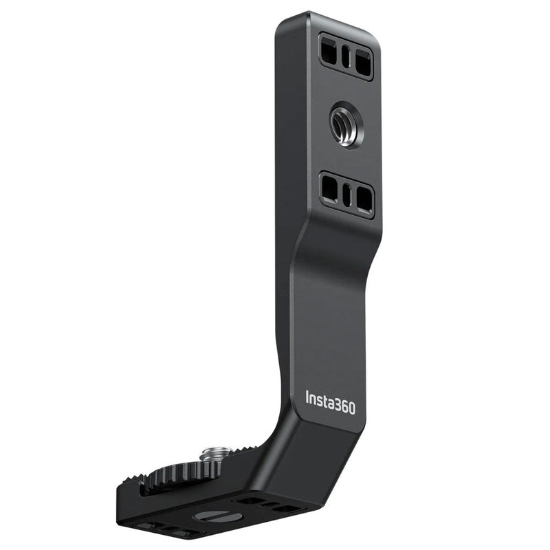 Insta360 X4/X5 vertical-horizontal camera mount with quick-release compatibility for stable filming