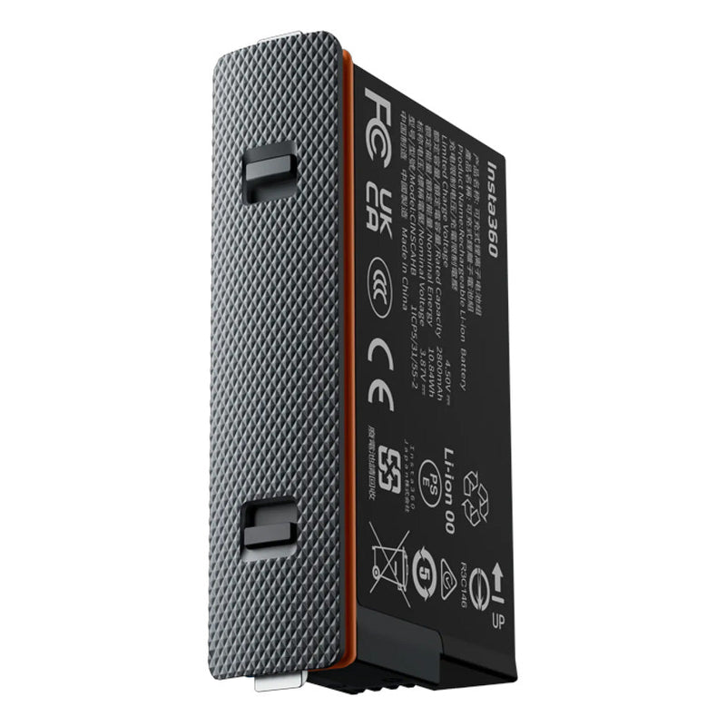 Insta360 X5 Ultra Battery with 2800mAh capacity and cold resistance for extended runtime