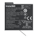 Insta360 X6 Xtreme battery on a white background