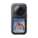 Insta360 X6 camera on a white background