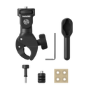 Insta360 X4 heavy duty clamp with mounting accessories for stable camera attachment on handlebars