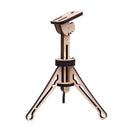 Jollylook DIY Decorative Tripod in natural wood finish for instant cameras