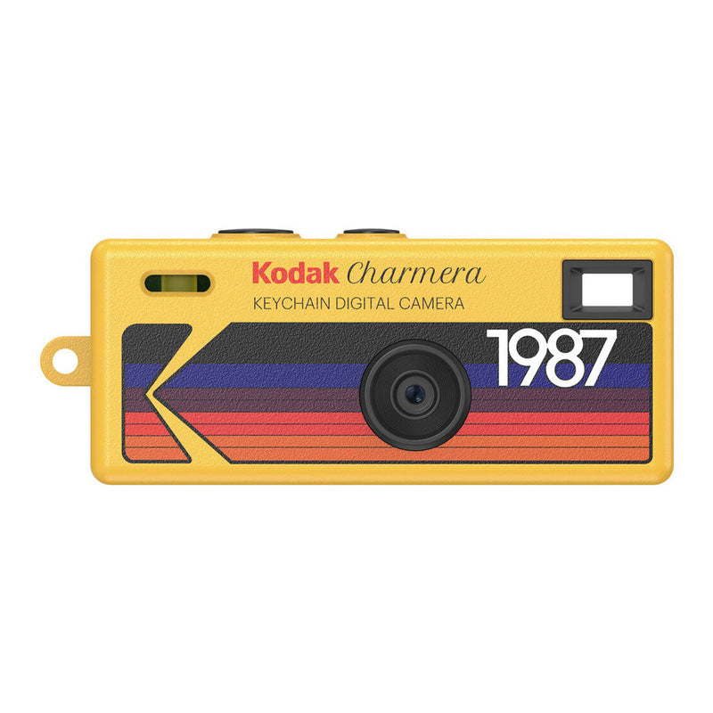 Kodak Charmera retro-inspired keychain digital camera with 1987 design and wide-angle lens
