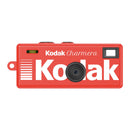 Kodak Charmera red keychain digital camera with retro design and wide-angle lens