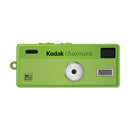 Kodak Charmera keychain digital camera in green on a white background