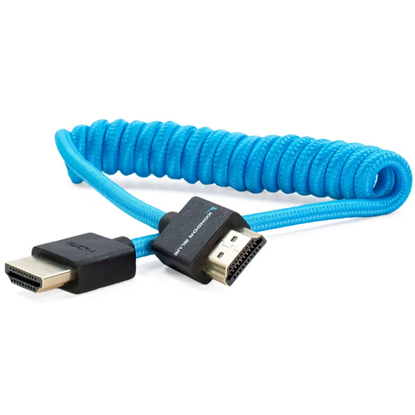 Kondor Blue Coiled 12-24" Full HDMI Cable