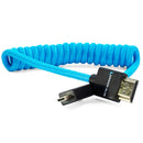 Kondor Blue Coiled Micro to Full HDMI 12-24"