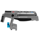 Kondor Blue Talon XL camera rig top handle with remote REC button, cold shoes, NATO rails, ARRI mounts, and molded rubber grip