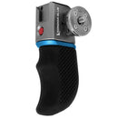 Kondor Blue Trigger Wing Side Handle ergonomic camera cage grip with start/stop trigger and Arri mount