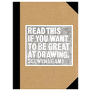 Selwyn Leamy drawing book cover Read This if You Want to Be Great at Drawing tutorial guide