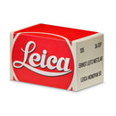 Leica MONOPAN 50 black-and-white 135 film roll packaging with red and white Leica branding